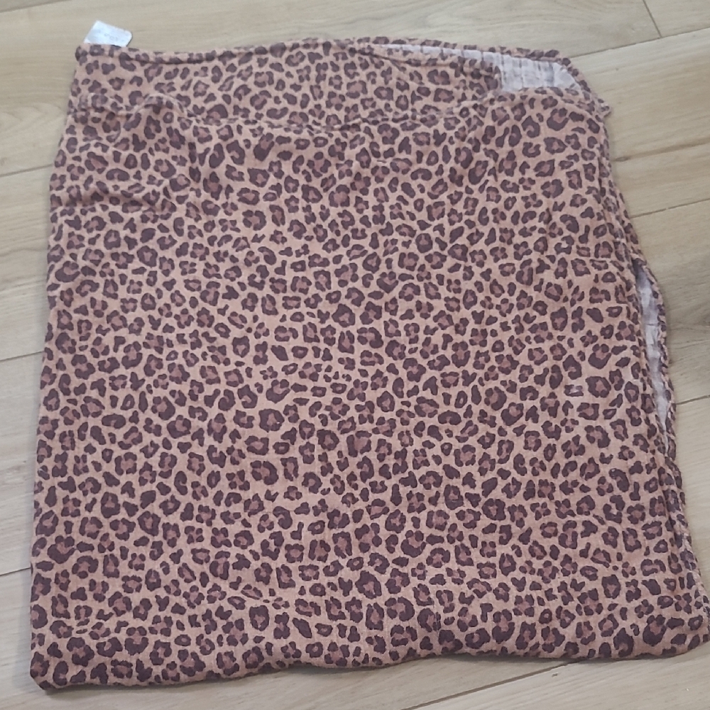 Tula Leopard Print Bamboo Blanket 48×48
